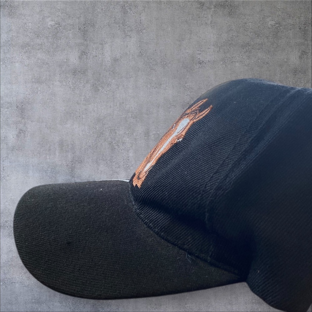 Horse baseball cap embroidered Velcro strap - Picture 3 of 6